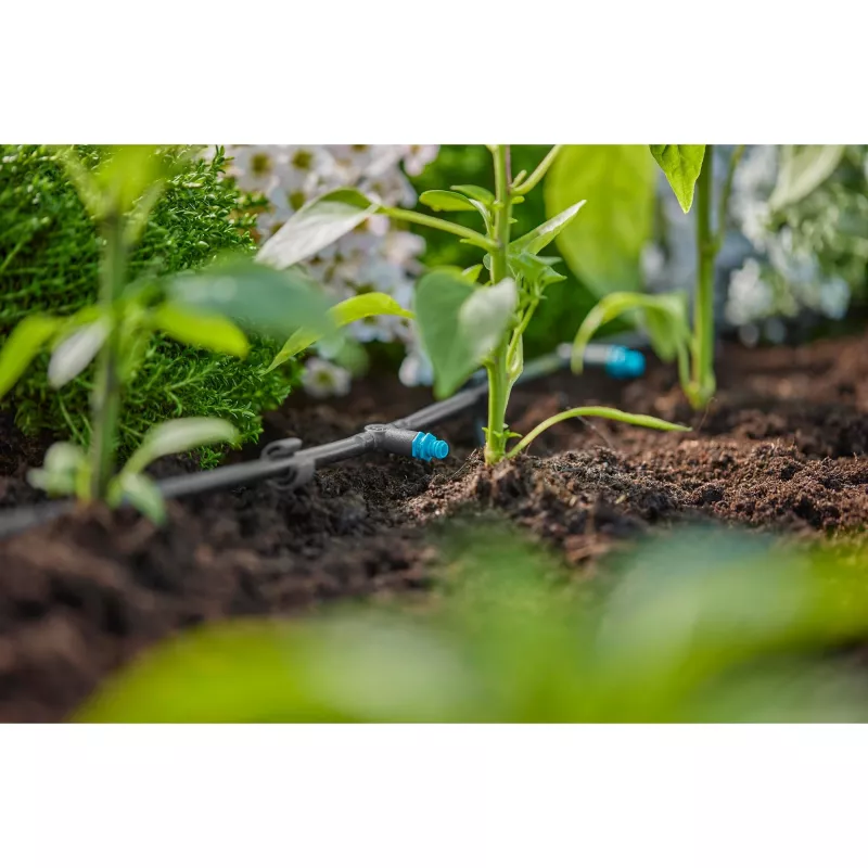 Irrigation dripper Gardena 13317-20 2 l/h Black In-line mounting