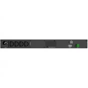 PowerWalker VI 1500 R1U uninterruptible power supply (UPS) Line-Interactive 1.5 kVA 900 W 4 AC outlet(s)