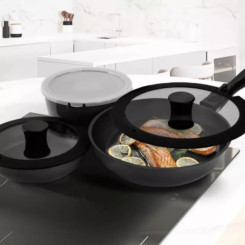Cookware set Maestro MR-4800-7, 7-piece pot and pan set