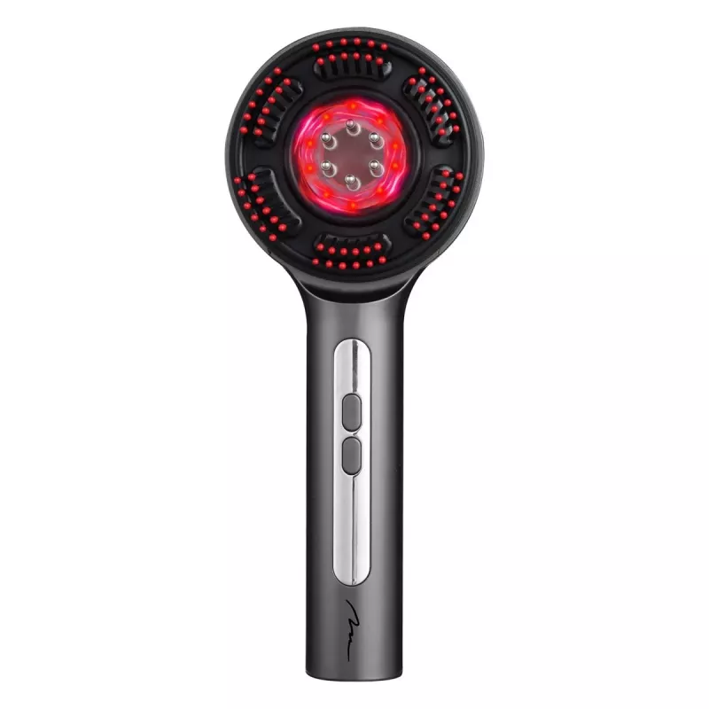 Regenerating hairbrush massager for hair and scalp MT6537