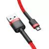 USB cable Baseus CAMKLF-C09 2m USB A Micro-USB B Red