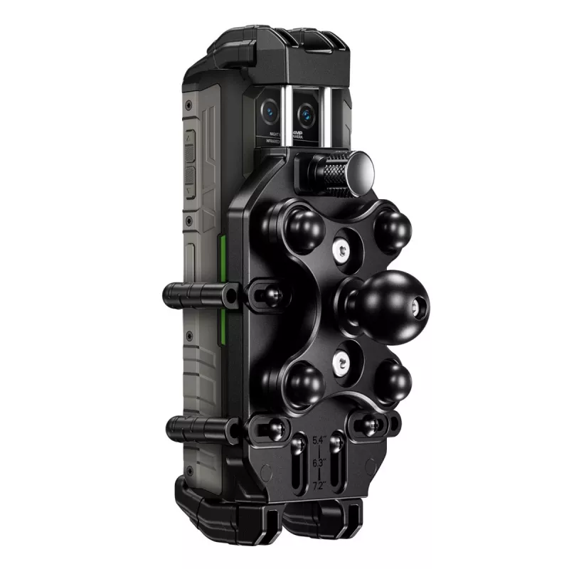 Passive holder UleFone Armor Mount Pro for mobile phones — bracket mount, for bicycle and scooter, black