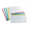 Folder Forpus, A5, with zipper in various colors, transparent