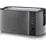 Severin AT 9341 Toaster 4 Slice 1400 W Black Stainless Steel