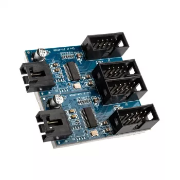USB 2.0 Hub Akasa AK-CBUB64-30BK 1-to-4 Port USB 2.0