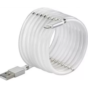 Renkforce USB 2.0 Connection Cable [1x USB 2.0 Plug A - 1x Apple Lightning-Plug] 1.00 m White (TO-6897012)