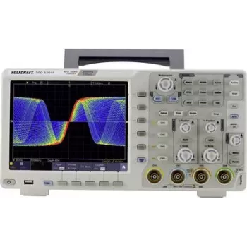 VOLTCRAFT DSO-6204F Digital-Oscilloscope 200 MHz 4-Channel 1 GSa/s 40000 kpts 8 Bit Digital-Memory (DSO), Funktionsgenerator (VC-8366330)