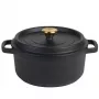 Cast iron stockpot Russell Hobbs 24 cm, black