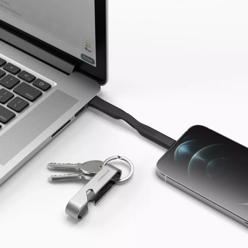 Vonmählen High Six USB C Black, Stainless steel