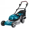 Makita DLM460PT2 lawn mower Walk behind lawn mower Battery Black, Blue, Grey