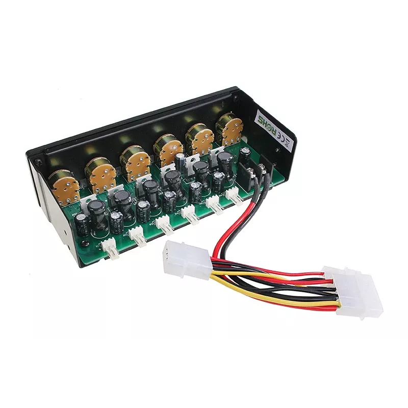 Fan controller Lamptron FC2 4-channel 30W (PWM/voltage control for PC cooling fans)