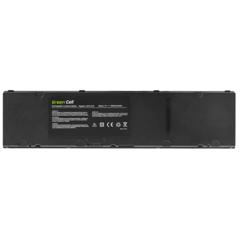Green Cell - Laptop-Battery (equivalent to: ASUS C31N1318) - Lithium-Polymer - 3950 mAh - Black - for ASUSPRO ESSENTIAL PU301LA (AS143)