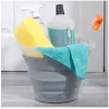 Collapsible bucket Beldray LA084354GRYBEU7 10 L, foldable silicone body, glitter design