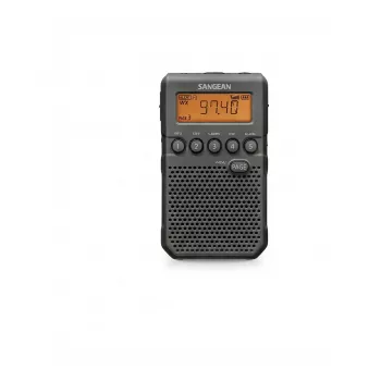 Portable Digital Radio Sangean DT-800 (USB-C) Black — DAB+/FM, Portable Design