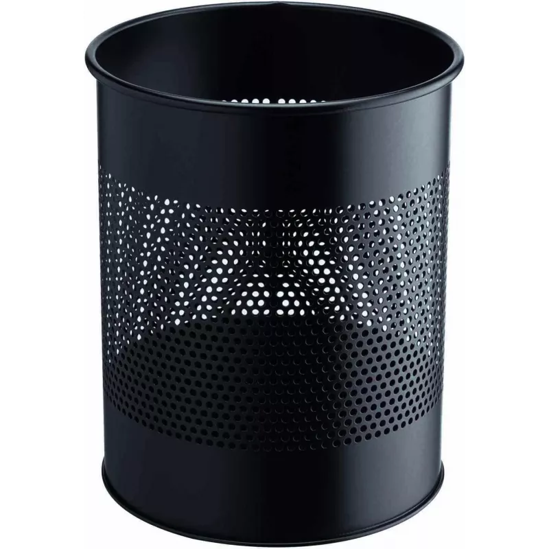 Round Metal Bin Durable 3310-01 15 L