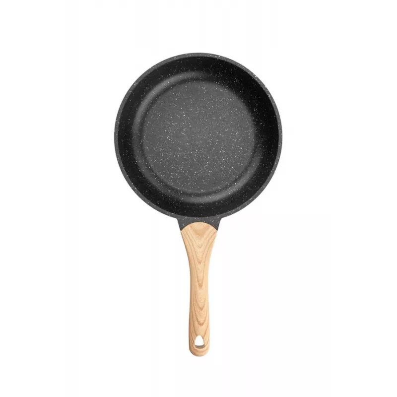 ETA | Pan | ETA792990000 TITANIUM II | Universal | Diameter 24 cm | Electric, induction, gas, glass ceramics | Suitable for induction hob | Fixed handle | Black