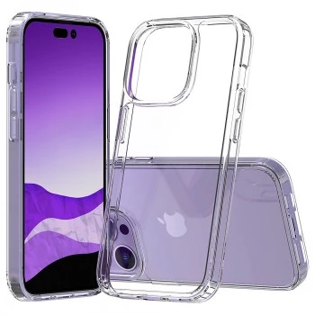 Mobile phone case SCREENOR BUMPER Transparent for iPhone 15 Pro Max (6.7 inch) TPU