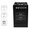 MPM MPM-56-KGM-12B Gas/electric cooker Black