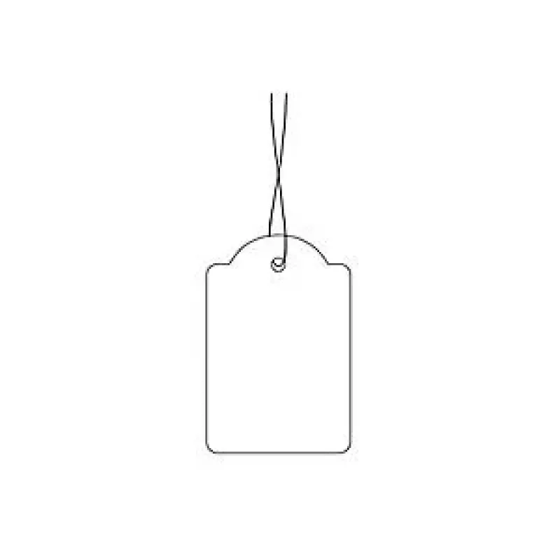 Strung marking tags HERMA 6933 18x28 mm with white string