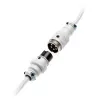 Coiled USB cable Ducky White Edition DACOC2-WHT1, detachable, white coiled design