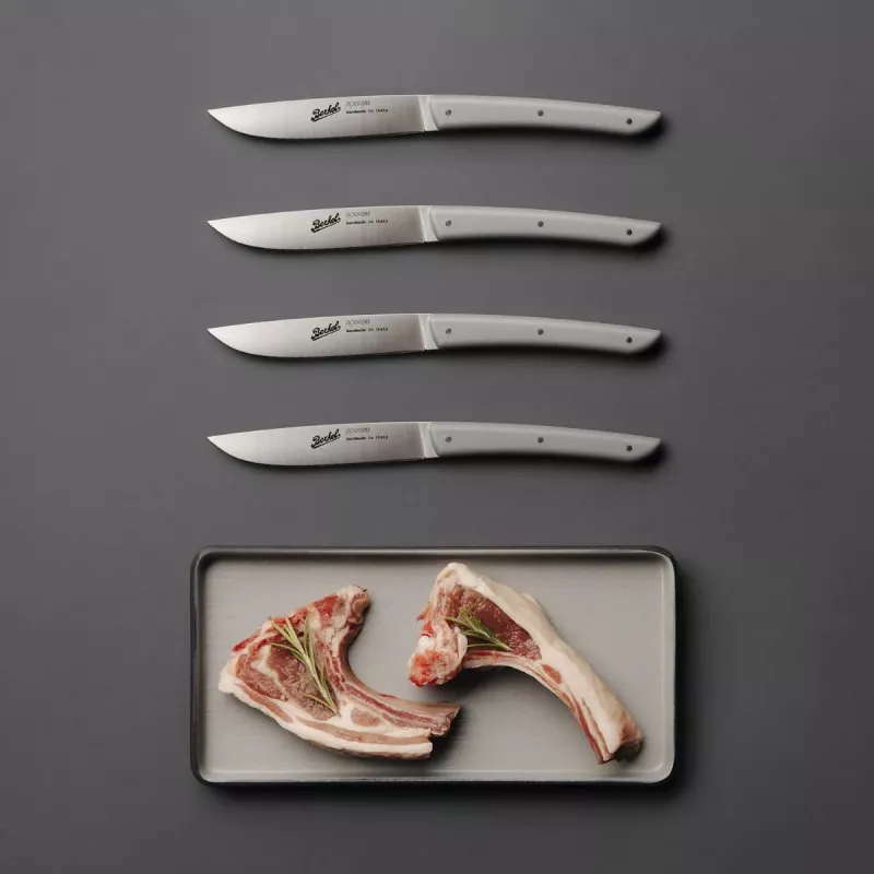 Berkel steak knife set 4-piece Color Grey