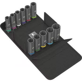 Impact socket set Wera 05004841001