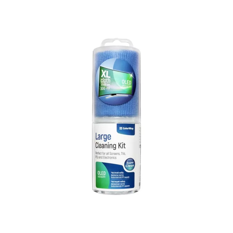 ColorWay | Cleaning Kit Electronics | Microfiber Cleaning Wipe | 300 ml