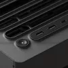 HAVN HS 420 VGPU PC Case, Midi-Tower, E-ATX, Tempered Glass, PCIe 5.0 Riser Cable - black