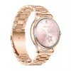 Smart watch Colmi L28 with Gold case and Gold stainless steel strap