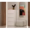 ALMA WHITE CHEST OF DRAWERS