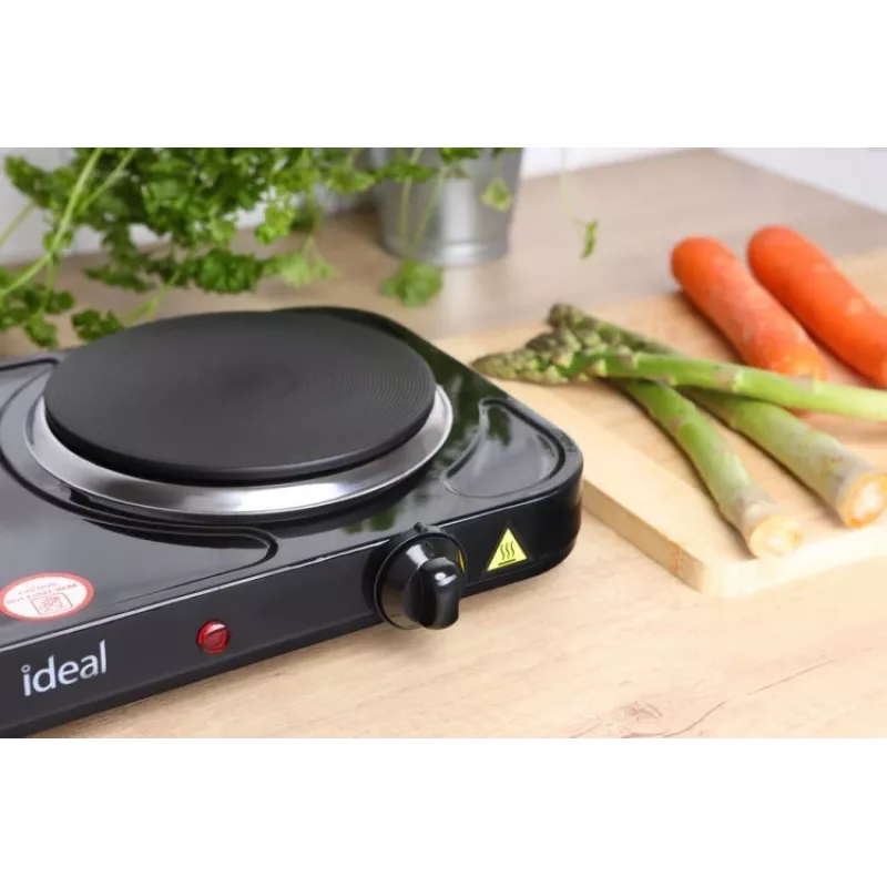 IDEAL 2-plate electric cooker, max power 2600 W