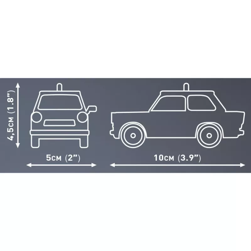 Trabant 601 Polizei, Construction Toy