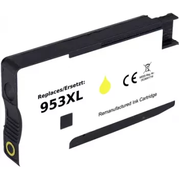 Renkforce Ink replaces HP 953 XL (F6U18AE) compatible Yellow RF-5655880 (RF-5655880)