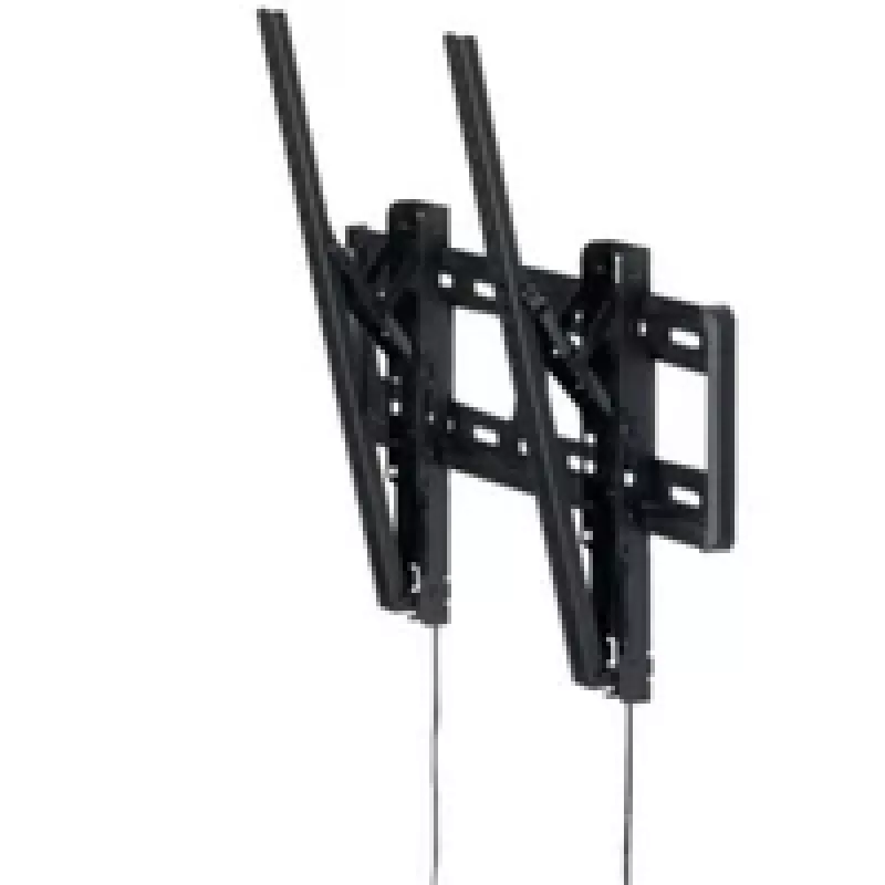 HAGOR BL Tilt 400 - Mounting Kit (Wall Mount) - for Flat Screen - Black - Screen Size: 81-124 cm (32-49) - Mounting Interface: to 400 x 400 mm
