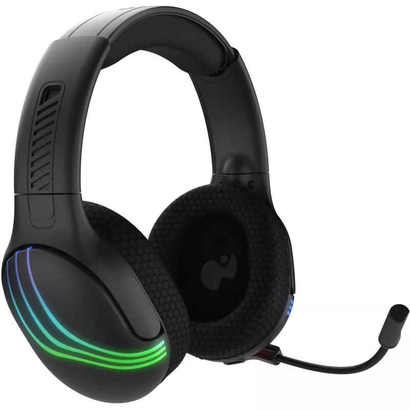 PDP 049-032-BK headphones/headset Wireless Head-band Gaming Bluetooth Black