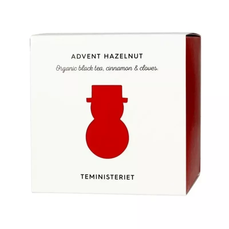 Loose black tea Advent Hazelnut 100g - Teministeriet