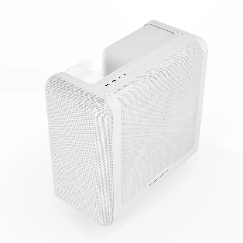 HYTE X50 Midi Tower PC Case Snow White (CS-HYTE-X50G-WW)
