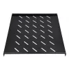 Extralink EX.8635 Fixed Rack Shelf 1U 19 inch 500 mm Deep for 800 mm Cabinets, Black