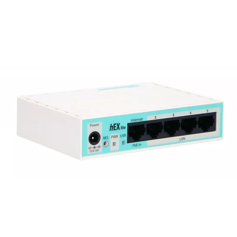 Mikrotik hEX lite wired router White