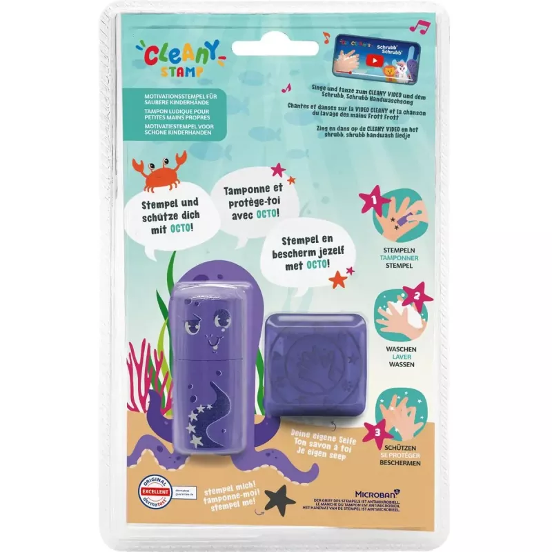 Stamp Colop 156695 Round Violet for Children