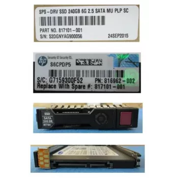 HPE 817101-001 Storage Drive