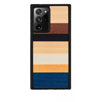 Protective phone case Man and Wood for Samsung Galaxy Note 20 Ultra — black