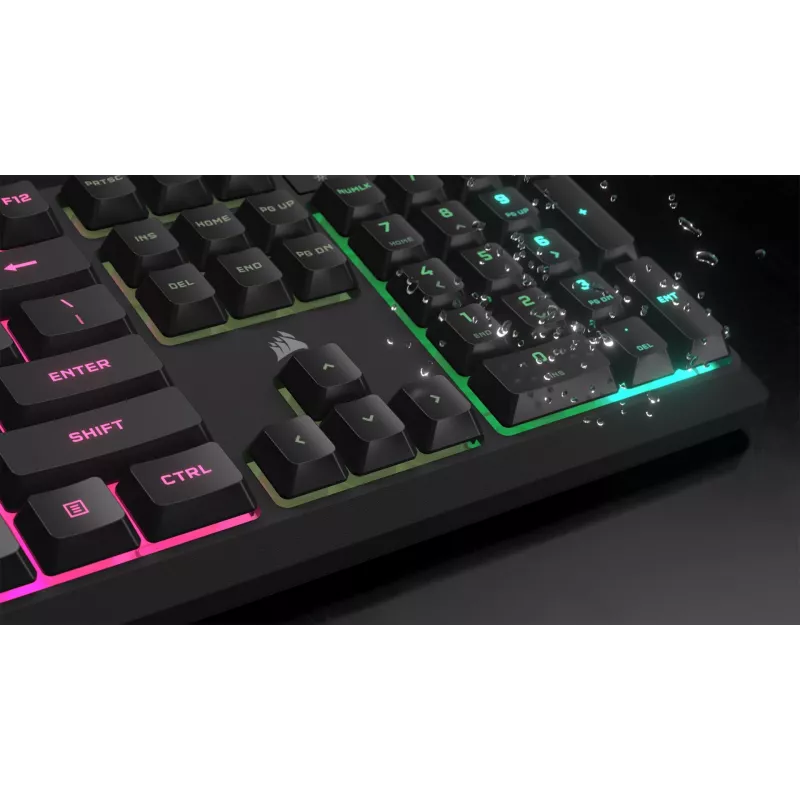 Corsair CH-9226D65-DE keyboard Gaming USB QWERTZ German Grey