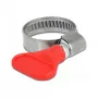 Butterfly Clamp DeLOCK 400 SS 16 - 25 mm 5 pieces red