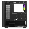 PC Cube Case SAVIO Noctis Glass RGB — Black, ATX/Micro-ATX, 210×410×450 mm, 3×120 mm front fans