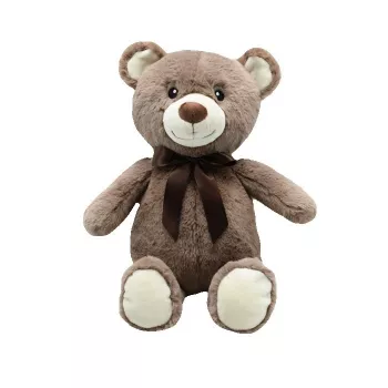 Soft toy TULILO Teddy Bear 9487, brown plush, 30 cm height