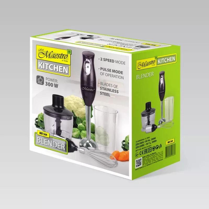 Feel-Maestro MR-564 5-in-1 blender 0.6 l 300 W Black