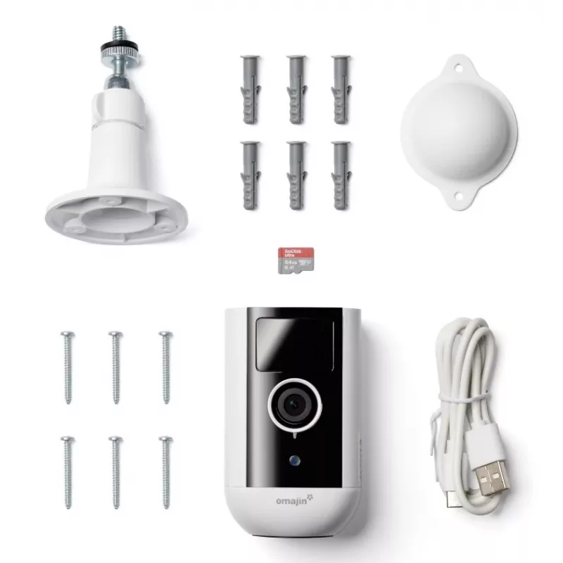 IP security camera omajin by Netatmo OWC-01-EU Wi-Fi 4