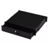 DIGITUS DN-19 KEY-2U-SW 2U Lockable Keyboard Drawer with Document Storage for 19 inch Racks, Black