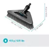 Garden water spray gun nozzle Gardena 18812-20 Black Grey Length 287 mm